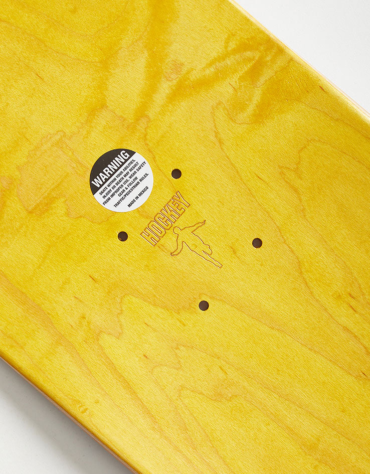 Hockey War on Ice S2 Skateboard Deck - Metallic Gold