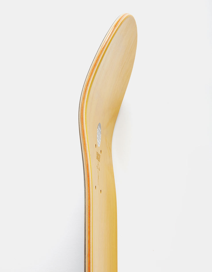 Hockey War on Ice S2 Skateboard Deck - Metallic Gold