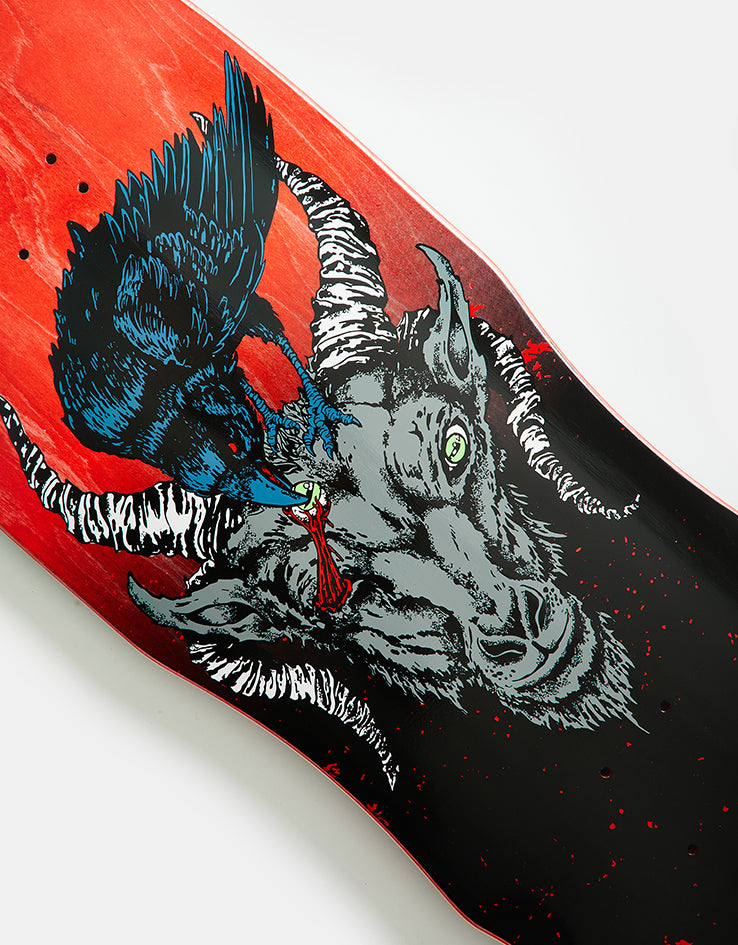 Welcome x Slipknot Spit it Out on Dark Lord Skateboard Deck - 9.75"