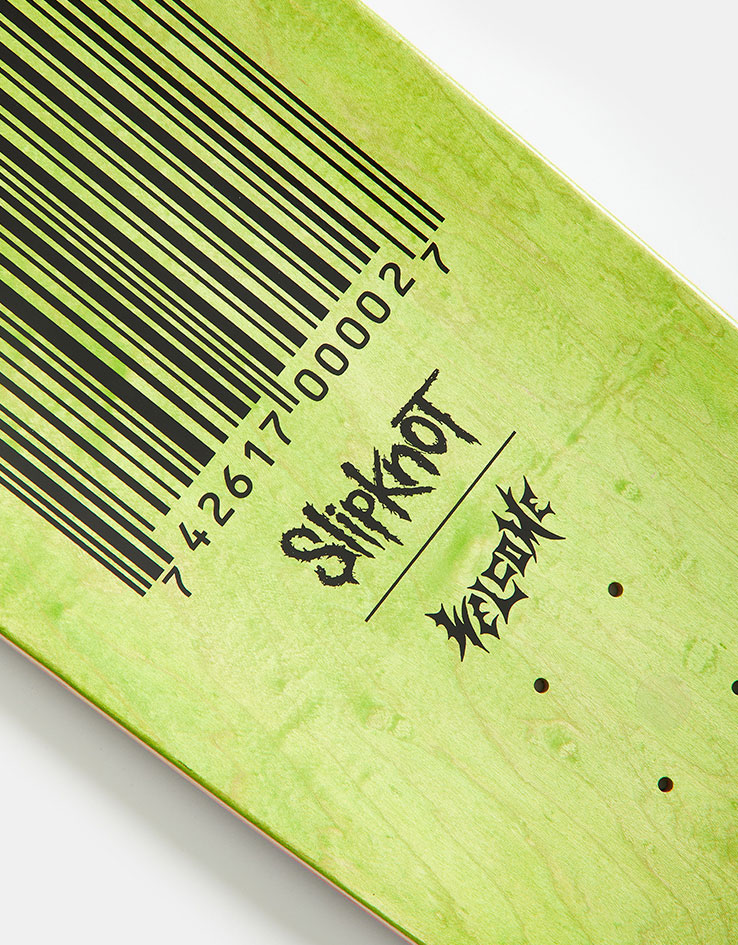 Welcome x Slipknot Spit it Out on Dark Lord Skateboard Deck - 9.75"