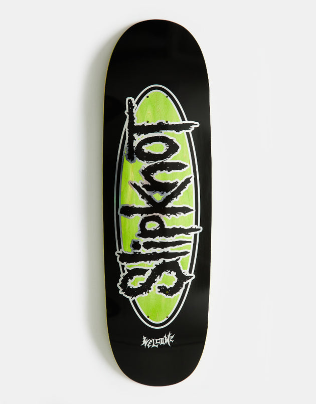 Welcome x Slipknot Oval Logo on Boline 2.0 Skateboard Deck - 9.5"
