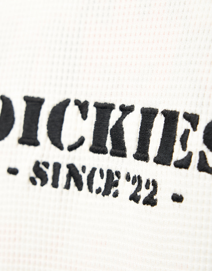 Dickies L/S Waffle  T-Shirt - Egret