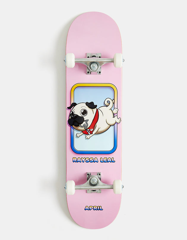 April Rayssa Slinky Complete Skateboard - 8"