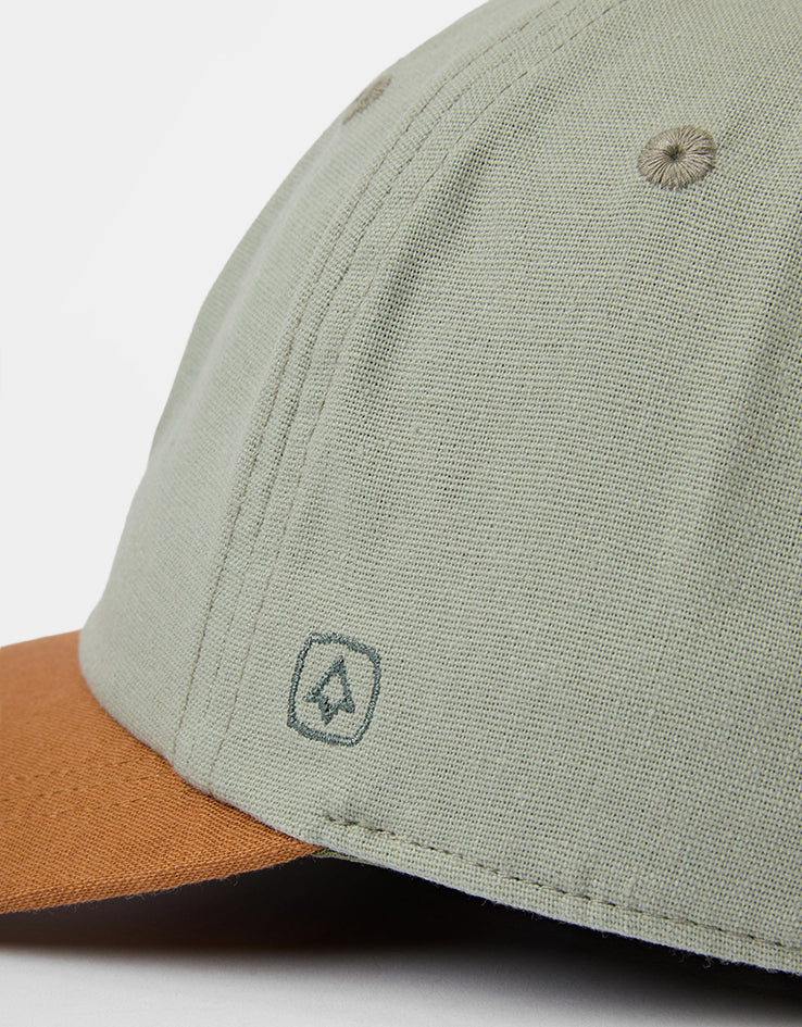 Coal Evergreen 6 Panel Cap - Sage