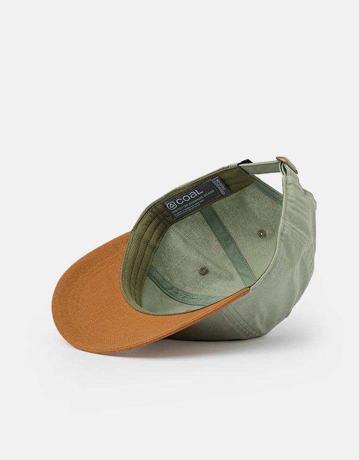 Coal Evergreen 6 Panel Cap - Sage