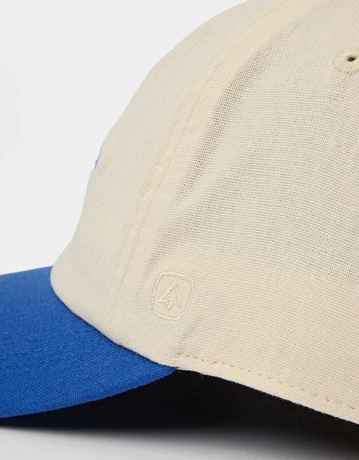 Coal Evergreen 6 Panel Cap - Bone/Blue