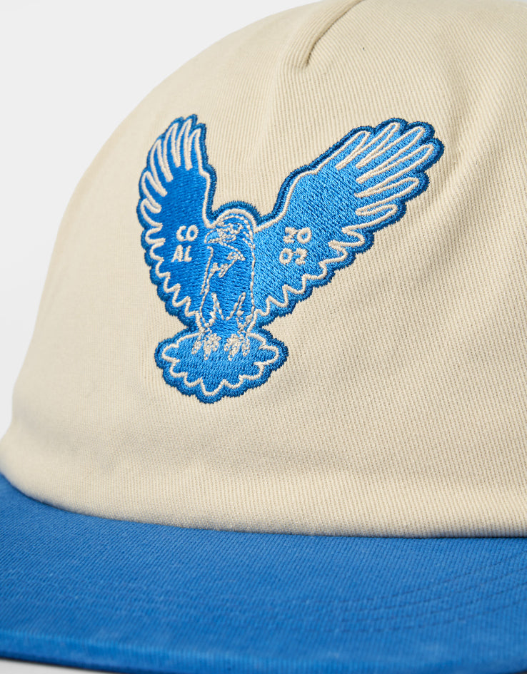 Coal Hayes Strapback Cap - Bone/Blue