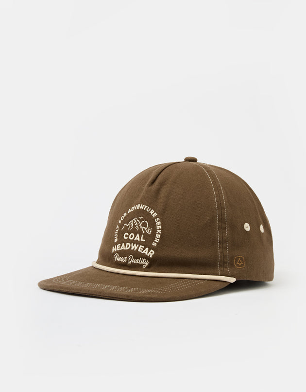 Coal Hayes Strapback Cap - Brown