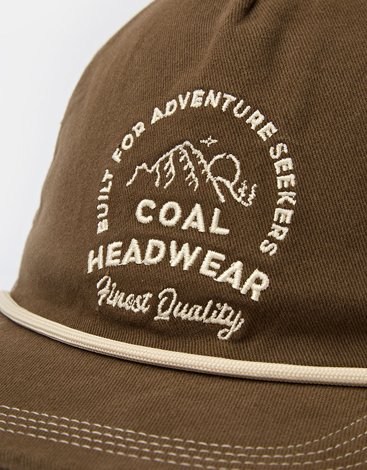 Coal Hayes Strapback Cap - Brown