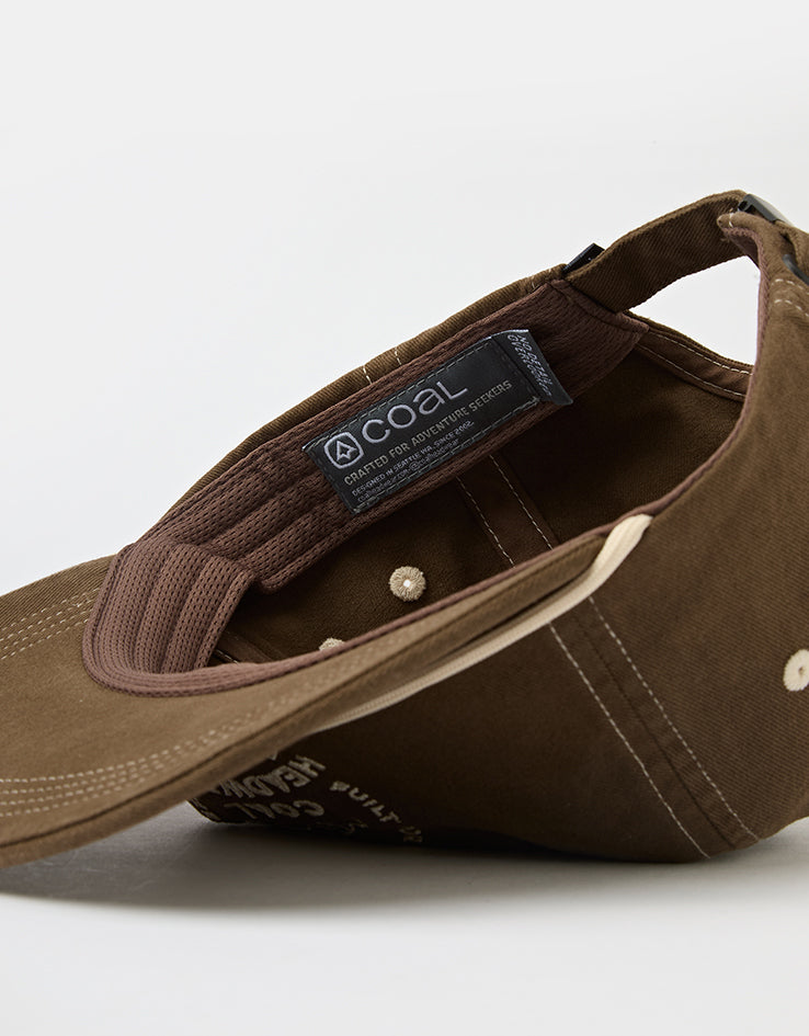 Coal Hayes Strapback Cap - Brown