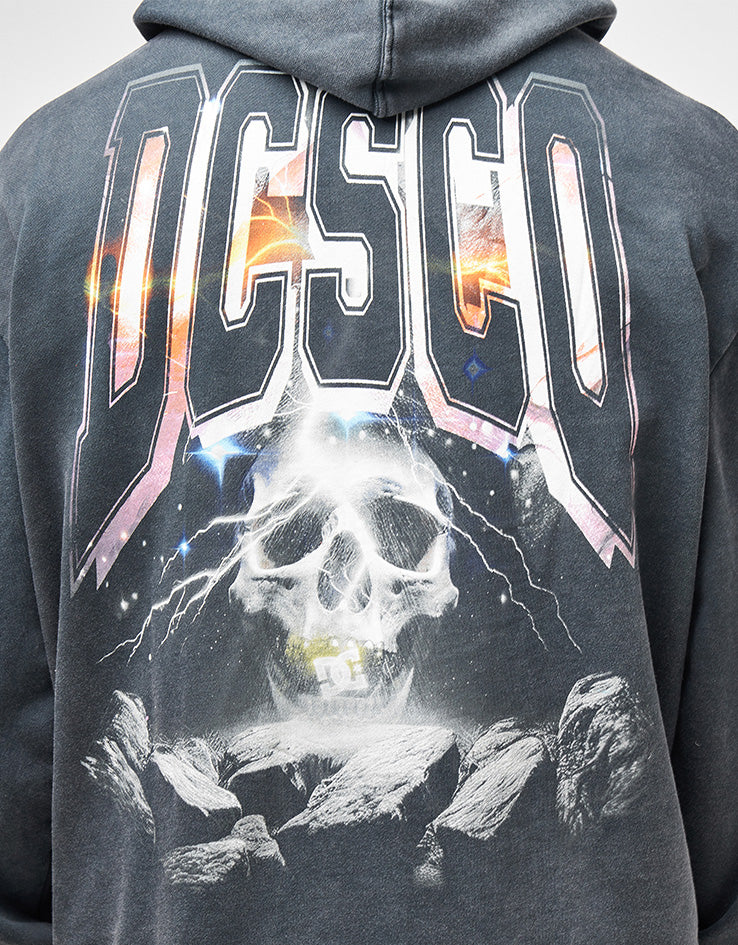 DC Skull Storm Pullover Hoodie - Black