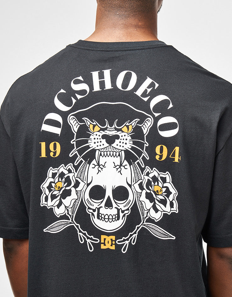 DC Tiger Bite T-Shirt - Black