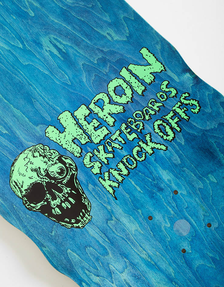 Heroin Swampy Knock Off Skateboard Deck - 10.6”