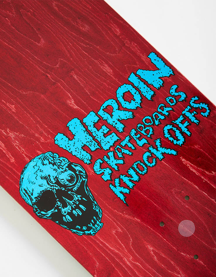 Heroin Craig Questions Knock Off Skateboard Deck - 9.25”