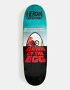 Heroin Dawn of the Egg Skateboard Deck - 9.4”
