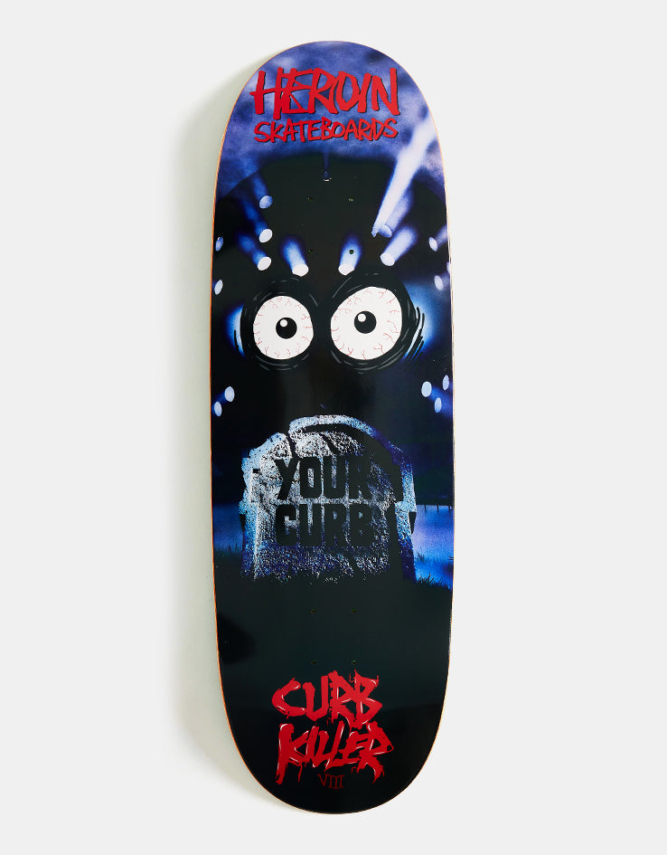 Heroin Curb Killer VIII Skateboard Deck - 10”