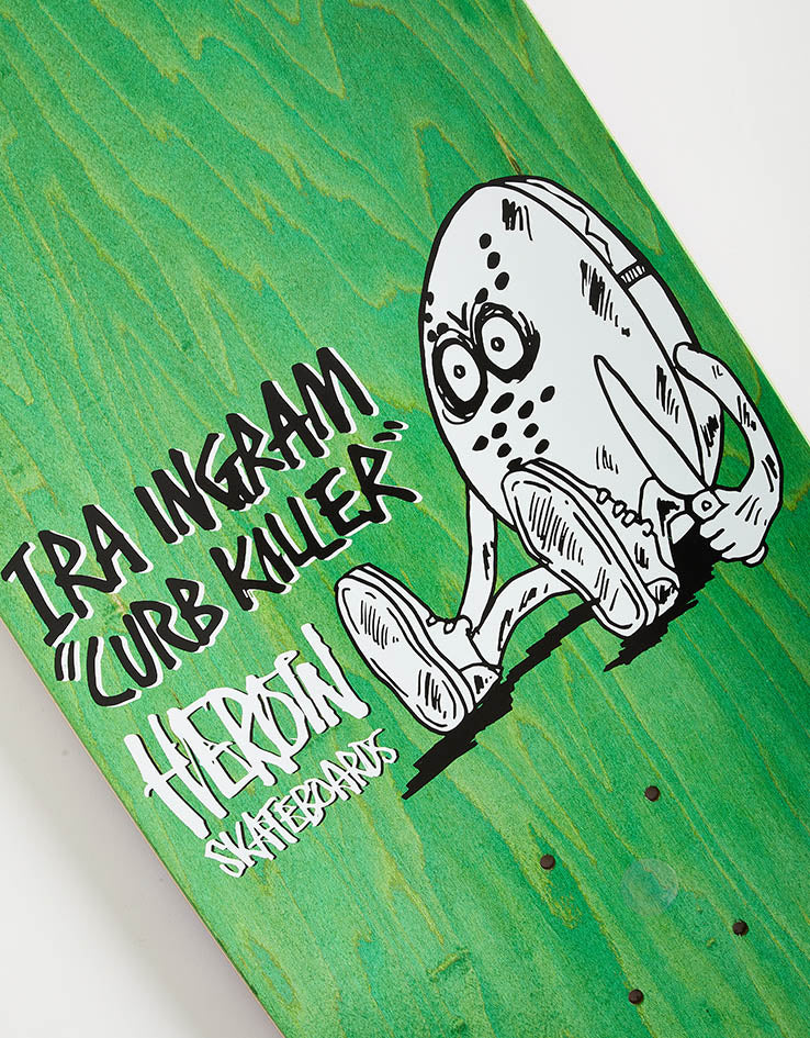 Heroin Curb Killer VIII Skateboard Deck - 10”