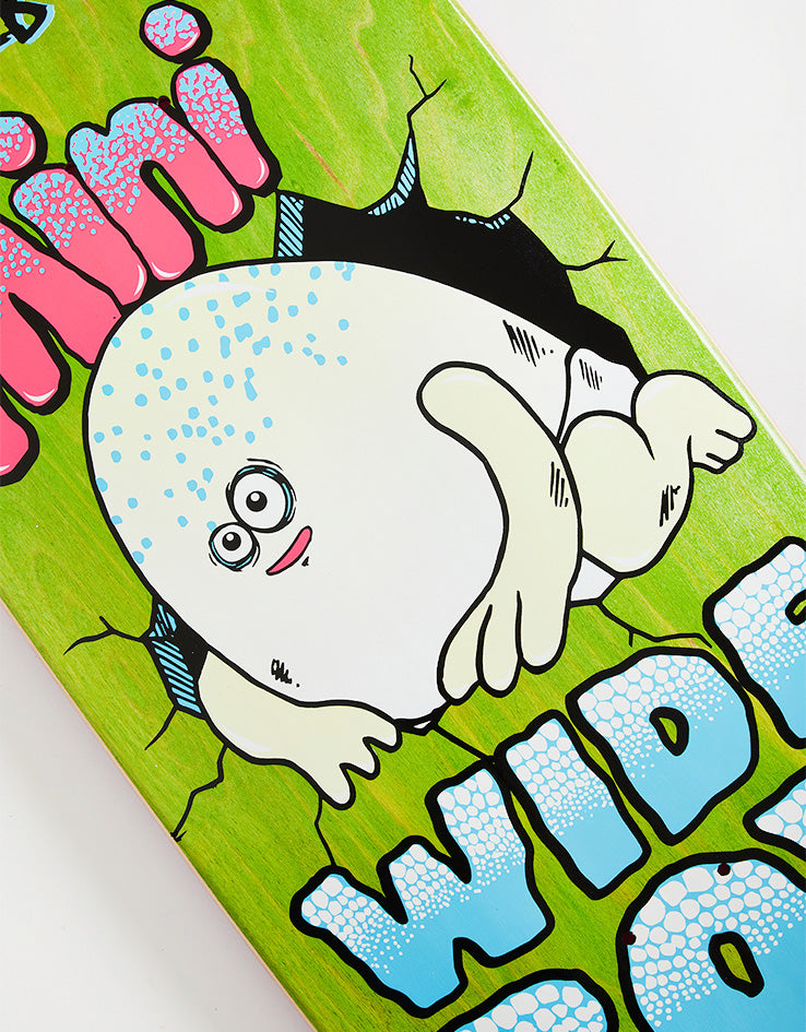 Heroin Mini Wide Boy Skateboard Deck - 10.5”