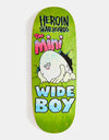 Heroin Mini Wide Boy Skateboard Deck - 10.5”