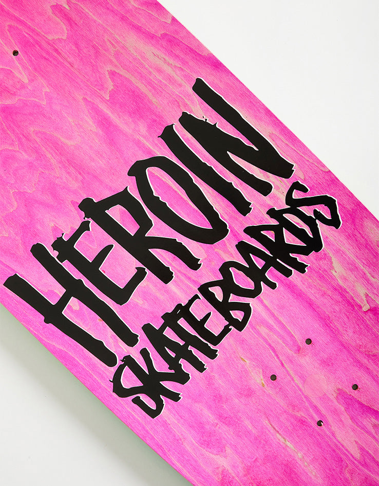 Heroin Mini Wide Boy Skateboard Deck - 10.5”