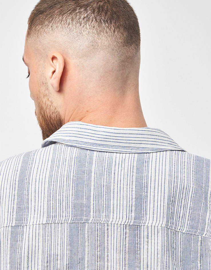 Stan Ray Mexicali S/S Shirt - Blue Stripe