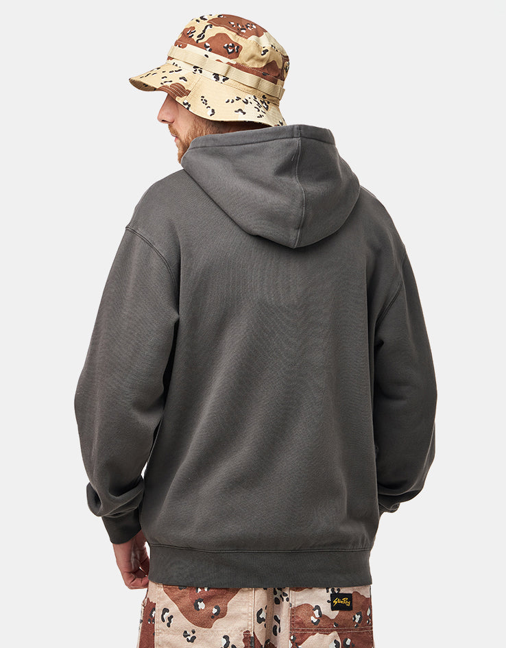 Stan Ray Patch Zip Hoodie - Raven Black