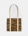 Stan Ray Logo Tote Bag - Khaki Tiger Camo Ripstop