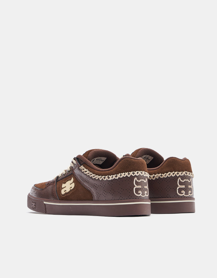 IPATH Reed Low Skate Shoes - Brown & Cream