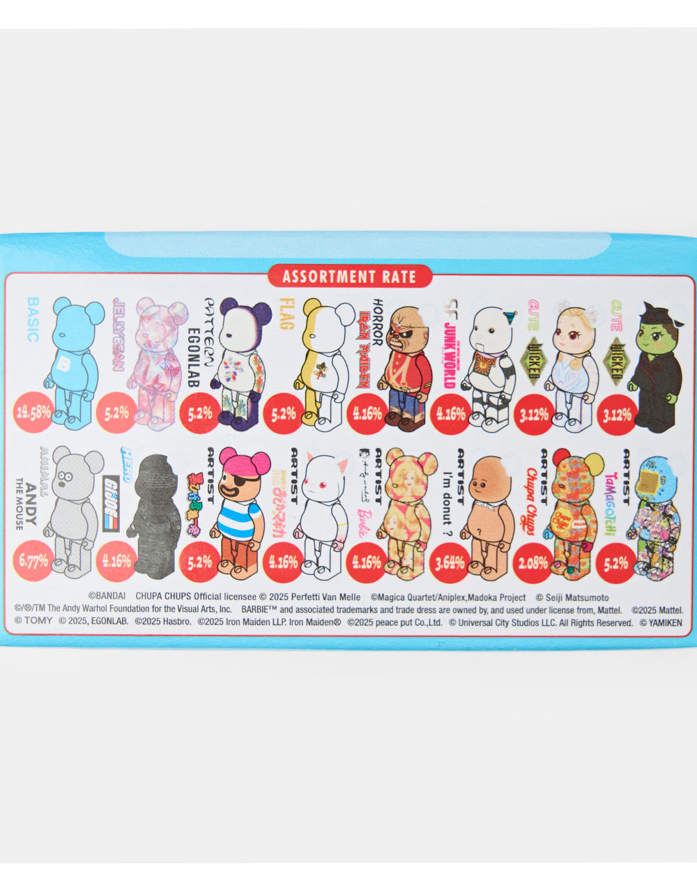 Medicom BE@RBRICK 100% Series 51 - Assorted