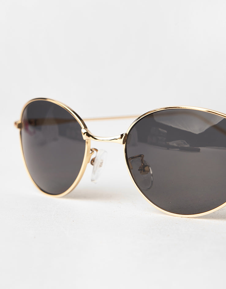 Route One Cyrus Sunglasses - Gold/Silver Lens