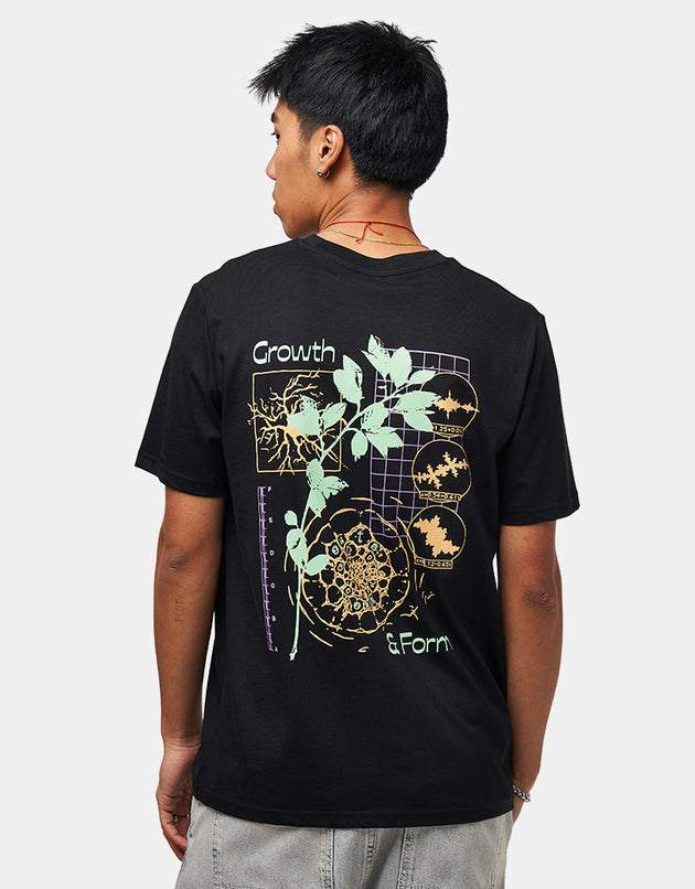 Route One Growth & Form Organic T-Shirt - Black