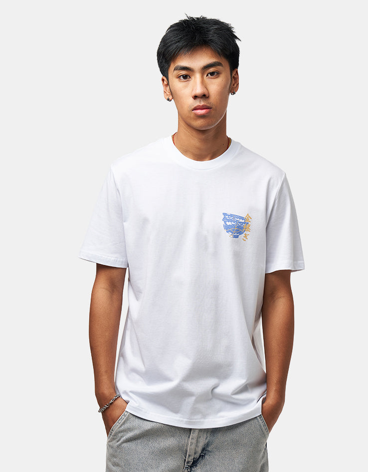 Route One Kintsugi Organic T-Shirt - White