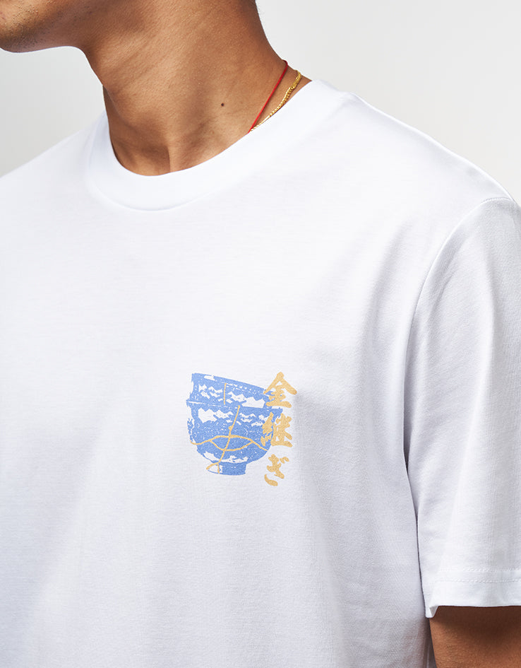 Route One Kintsugi Organic T-Shirt - White