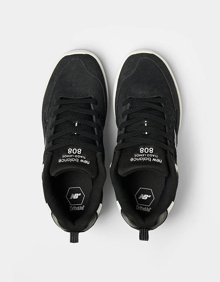 New Balance Numeric 808L Skate Shoes - Black/White