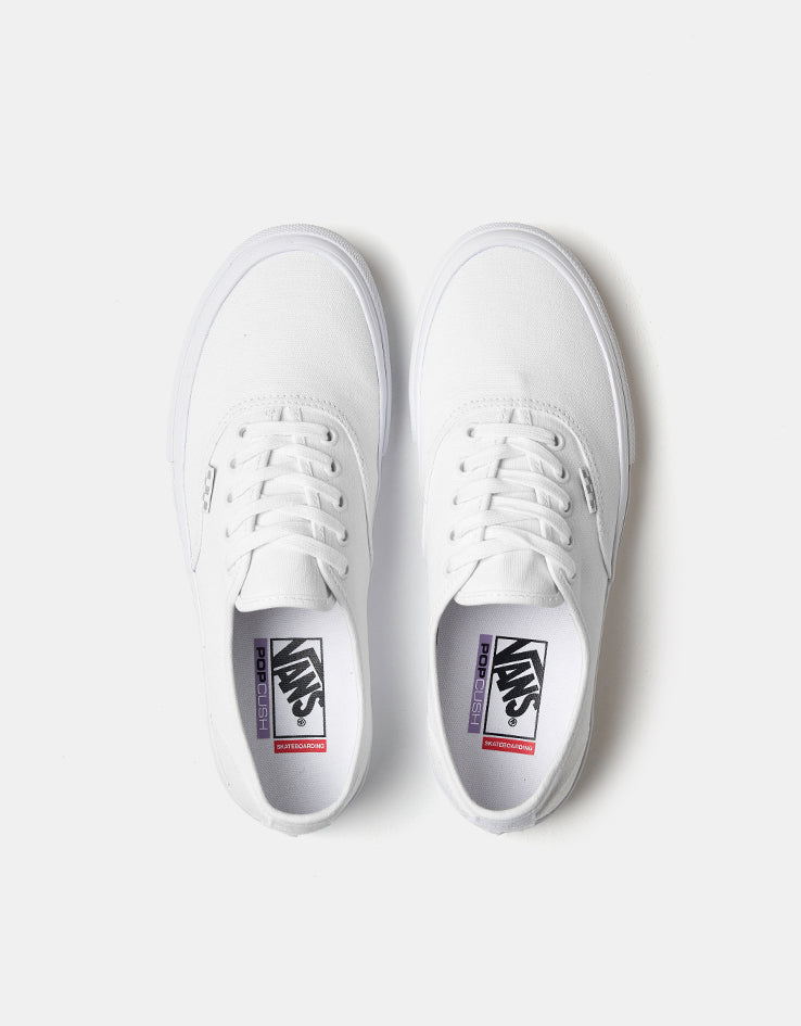 Vans Skate Authentic Shoes - True White
