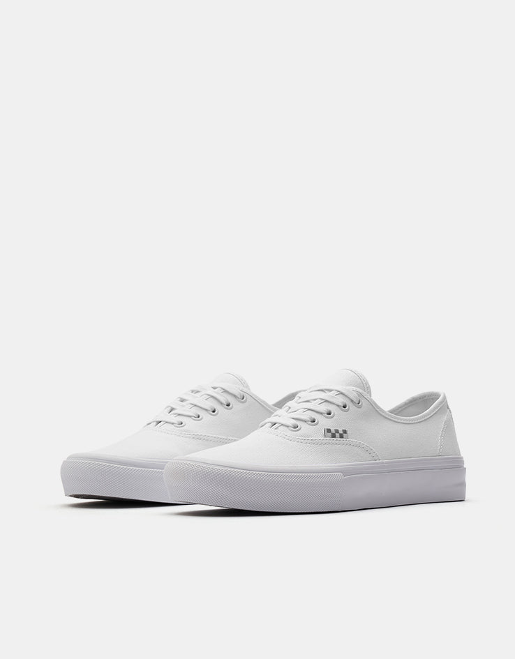 Vans Skate Authentic Shoes - True White