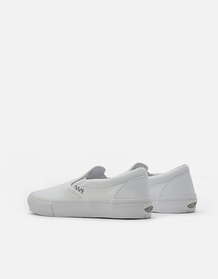 Vans Skate Slip-On Shoes - True White