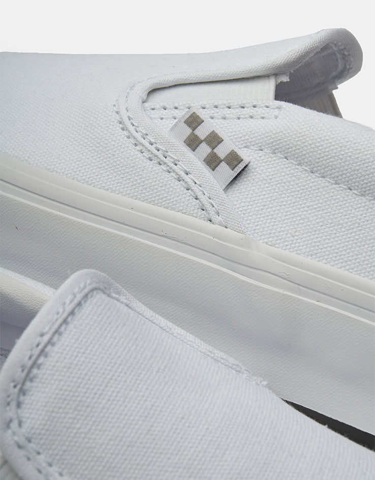 Vans Skate Slip-On Shoes - True White