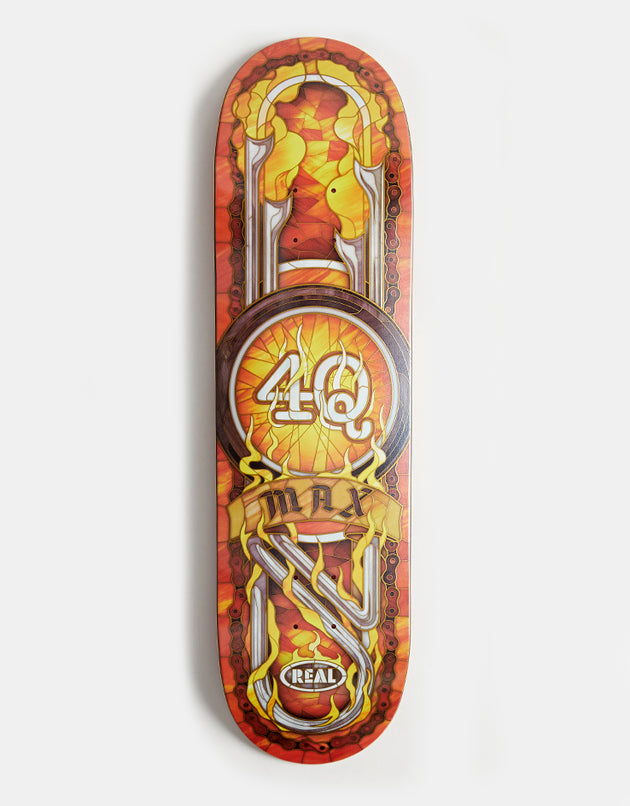 Real Schaff 4Q Cathedral Skateboard Deck - 8.5"