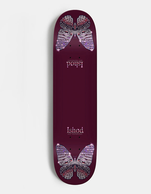Real Ishod Mariposa Chrome Redux TWIN TAIL Skateboard Deck - 8"