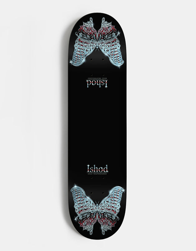 Real Ishod Mariposa Chrome Redux DBX TWIN TAIL Skateboard Deck - 8.38"