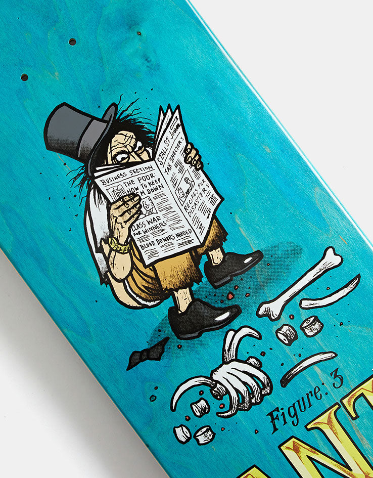 Anti Hero Kanfoush Eat the Rich Skateboard Deck - 8.25"