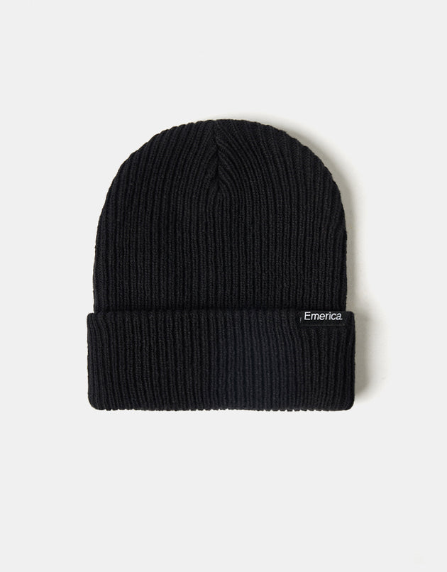 Emerica Logo Clamp Beanie - Black