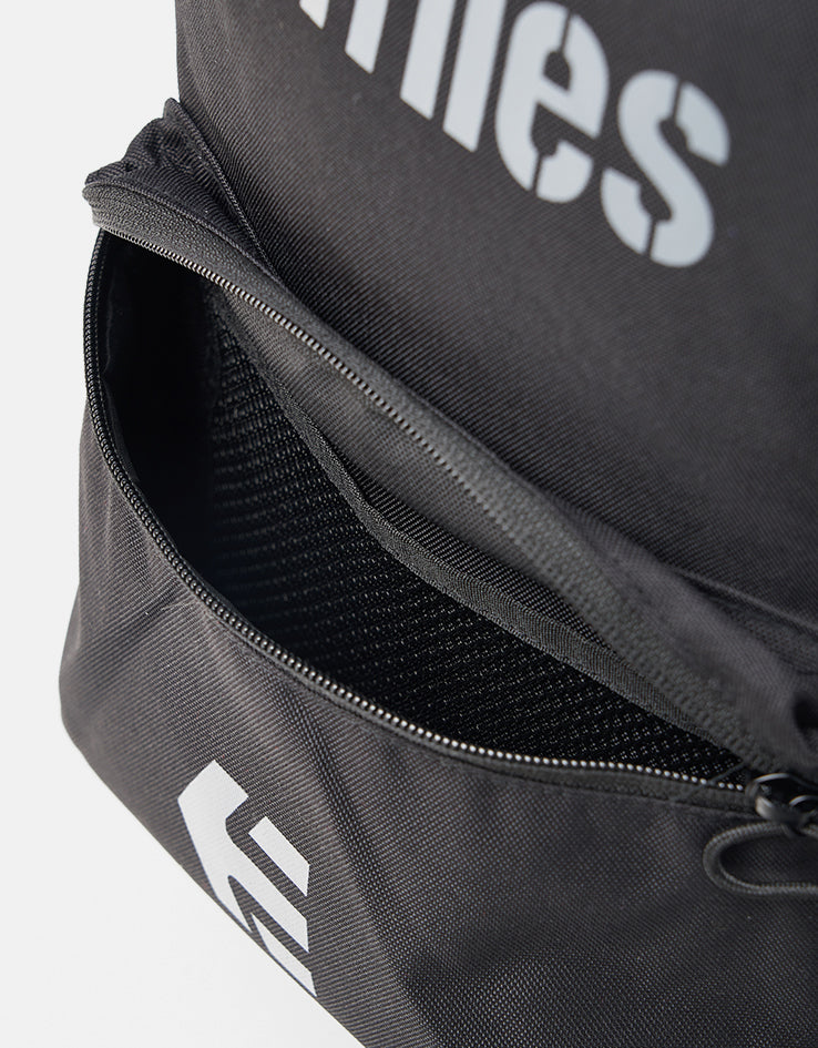 Etnies Fader Print Backpack - Black/Charcoal