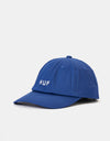 HUF Set OG Logo Curved Visor Cap - Cobalt Blue