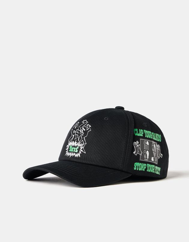 HUF Everybody Get Loose Snapback Cap - Black