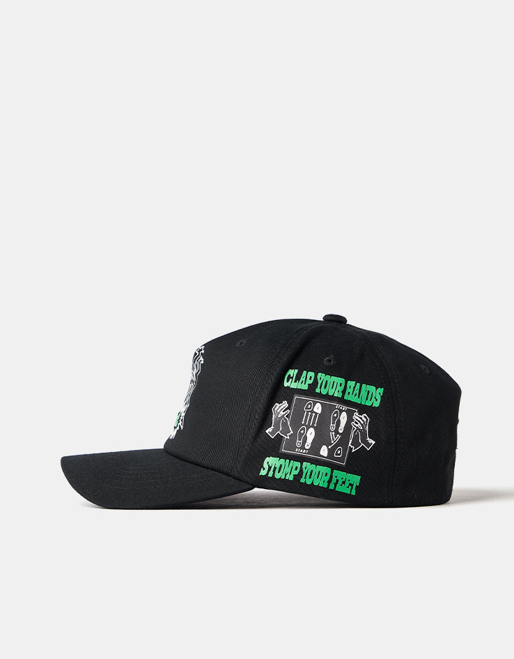 HUF Everybody Get Loose Snapback Cap - Black