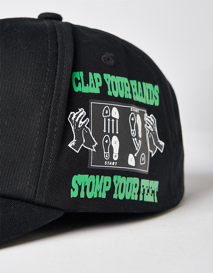 HUF Everybody Get Loose Snapback Cap - Black