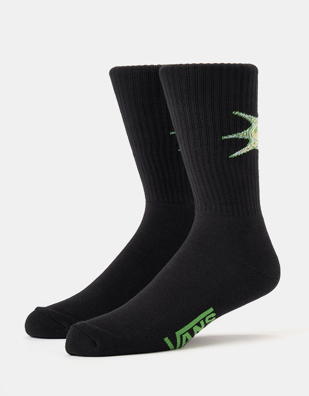 Vans Stowers Crew Socks - Black