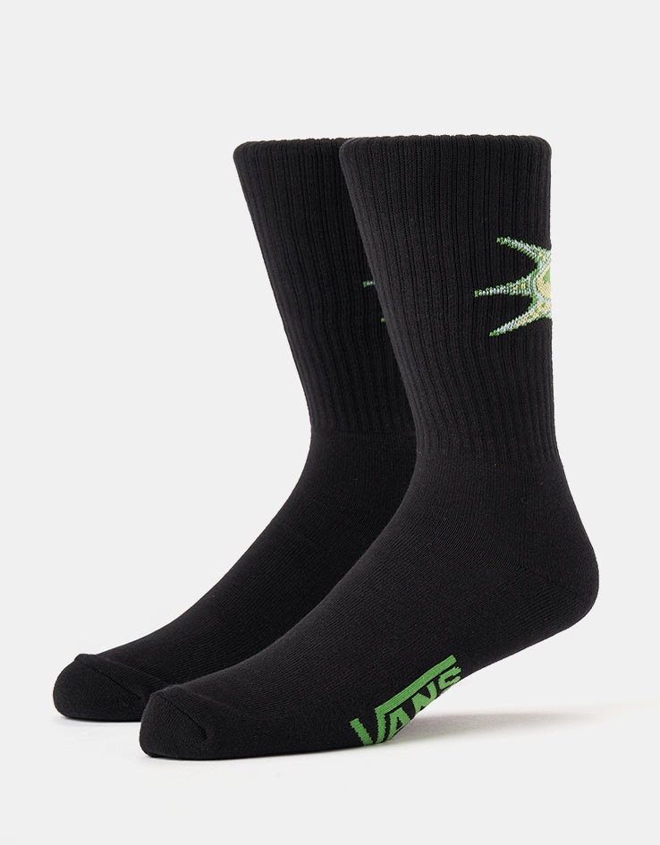 Vans Stowers Crew Socks - Black